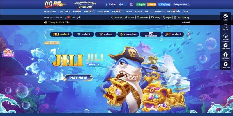 Các chuyên mục giải trí nổi bật tại trang chủ Qh88